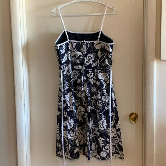 Vintage Reitmans Stretchy Floral Spaghetti Strap Dress Size 9 Y2K - Picture 4 of 8